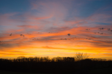 Earl Winter Sunset, Kentucky #1