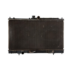Radiator isolated on white background , Clipping path .