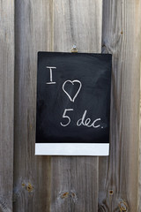 I love the 5th of December written in Dutch