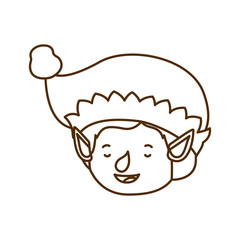 elf head with hat avatar character