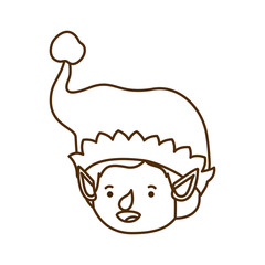 elf head with hat avatar character