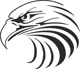 Naklejka premium Cabeza de animal