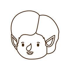 elf head avatar character