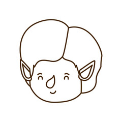 elf head avatar character