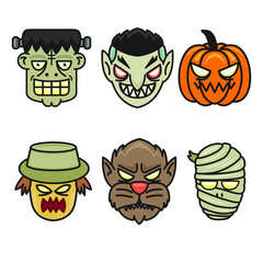 Vector monster of halloweend