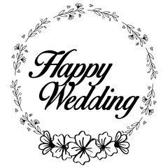 Floral Decorative Wedding Design