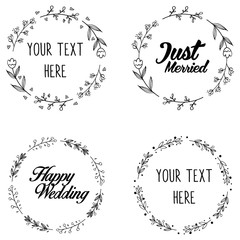 Floral Decorative Wedding Design