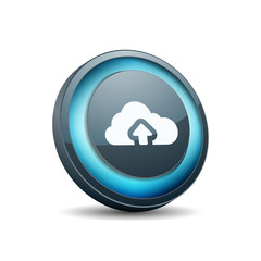 Cloud Upload button illustration