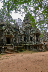 Buddhist temple in Angkor thom complex, Angkor Wat Archaeological Park in Siem Reap, Cambodia UNESCO World Heritage Site