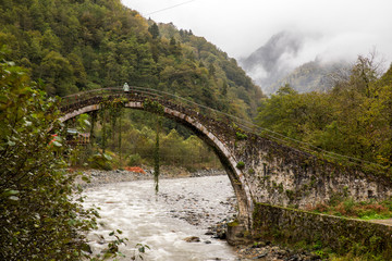Fototapeta premium Mikron Bridge , Turkey
