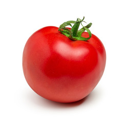 Tomato isolated. Fresh tomato. With clipping path
