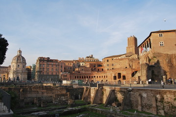 Obraz premium I monumenti di Roma, Italia