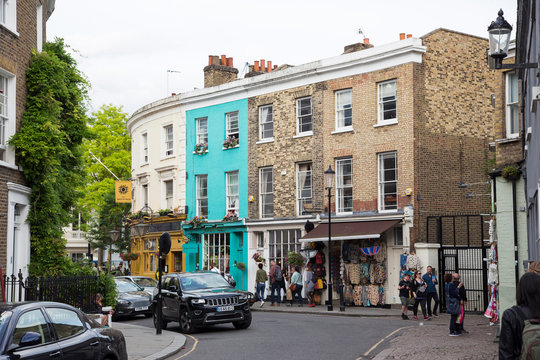 Portobello Road in London, England