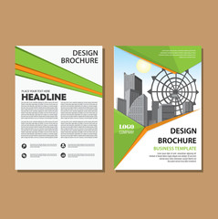Fototapeta premium creative cover, layout, brochure, magazine, catalog, flyer for event