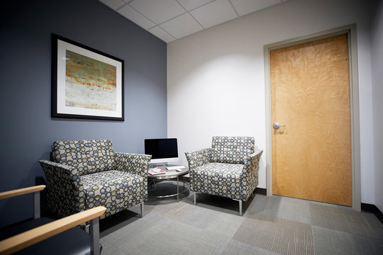 Empty waiting room