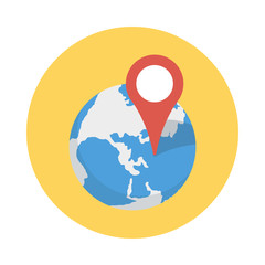 location   world  map