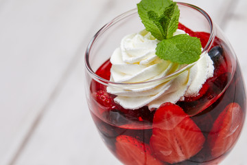 berry dessert