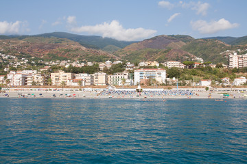 Fototapeta na wymiar Calabria coast
