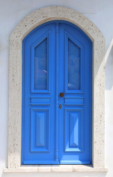 Blue Door  in Kastellorizo,Greece
