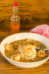 Hot Sauce and Shrimp Gumbo