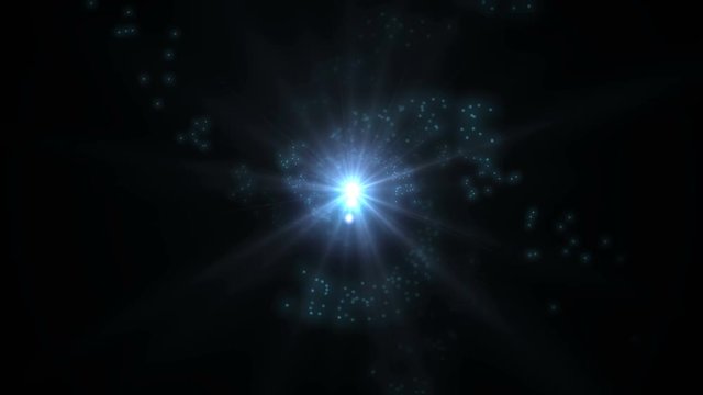 Animated Background With Glowing Particles Spiral.Space Spiral Animated Abstract Motion Background.