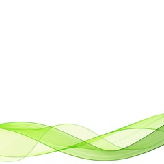 Abstract vector background with smooth color wave. Smoke wavy lines