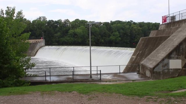 Dam on the Scioto River