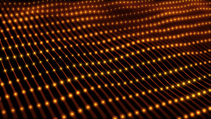 Abstract net connection background
