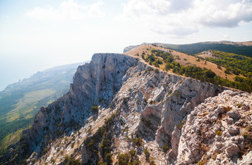 Fototapeta na wymiar Ai-Petri, Crimean mountains