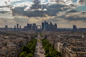 Paris areal view