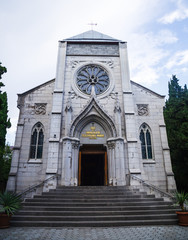 The Roman Catholic Church of the Immaculate Conception of the Blessed Virgin Mary in Yalta, Crimea, Russia