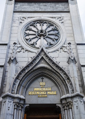 The Roman Catholic Church of the Immaculate Conception of the Blessed Virgin Mary in Yalta, Crimea, Russia