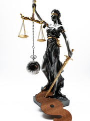Lady Justica symbol of law and order