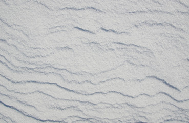 High angle view of snow texture.