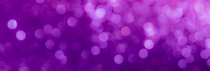 Purple glitter lights texture bokeh background Christmas
