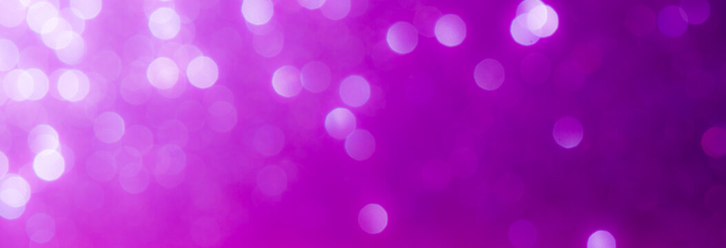 Purple glitter lights texture bokeh background Christmas