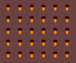 Abstract Acorns Background