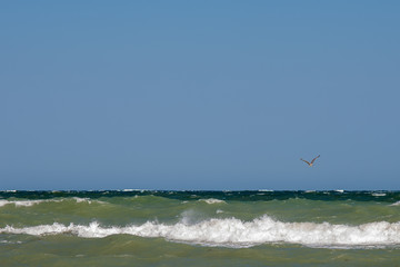 sea and blue sky