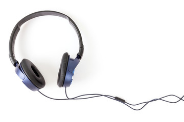 Headphones isolated on a white background