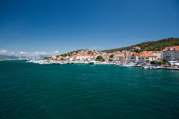Naklejka na ściany i meble Trogir in Croatia, Europe