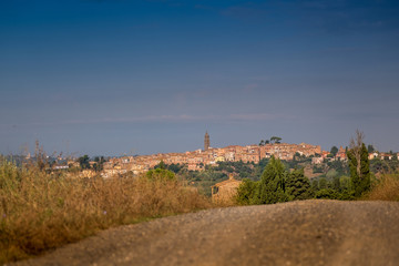 Fototapeta na wymiar Peccioli, Pisa, Tuscany - Countryside landscape