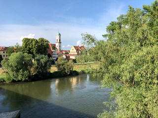 Fototapeta na wymiar The Danube river