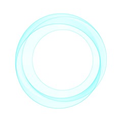 Abstract background with blue circles. vector illustration eps 10