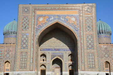 Fototapeta na wymiar Registan Samarcande, Ouzbékistan - Registan Samarkand, Uzbekistan