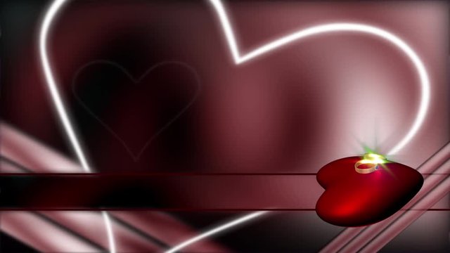 Bauchbinde animiertes Ringkissen Animation loopbar 6 sec.