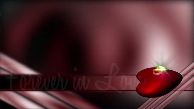 Bauchbinde animiertes Ringkissen Animation loopbar 6 sec.