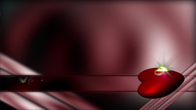 Bauchbinde animiertes Ringkissen Animation loopbar 6 sec.