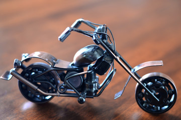 motorcycle, iron motorcycle, toy for men