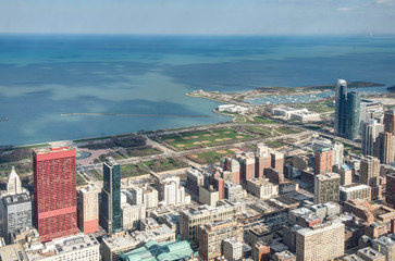 a clearing by the lake