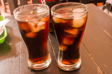 BLACK SODA AND ICE